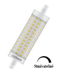 LED R7s 16W stmívatelná 2000lm 2700K 118mm