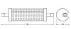 LED R7s 16W stmívatelná 2000lm 2700K 118mm