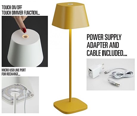 Stmívatelná LED lampička 90145 La Nuit micro USB Redo Group