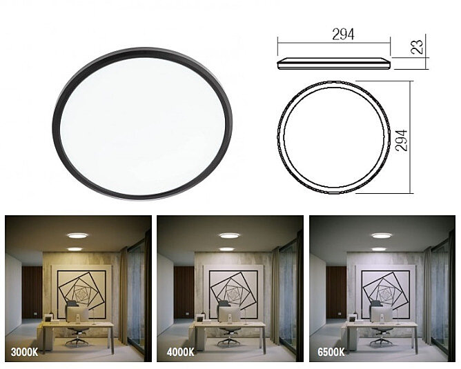 Stropní LED světlo Memo 05-935 CCT24W Redo Group