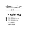 Stropní svítidlo Azzardo Circulo 58 top AZ0985
