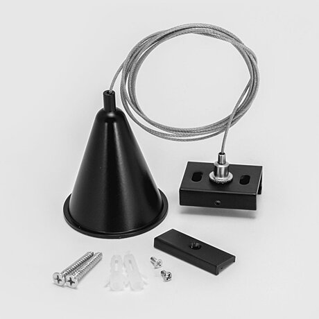 Závěsná sada TKN1014 BK pro lišty z řady TRACK N