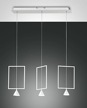 Italské LED světlo Fabas Sirio 3390-49-102 bílé