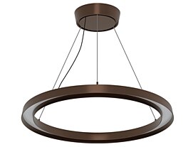 Italské LED světlo Lira 9322 LineaLight tmavě hnědé