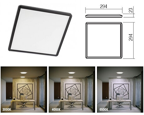 Stropní LED světlo Memo 05-937 CCT24W Redo Group