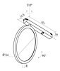 LED spot SCKRS12WW PN 3000K do lišt z řady XCLICK S RECESSED/SURFACE