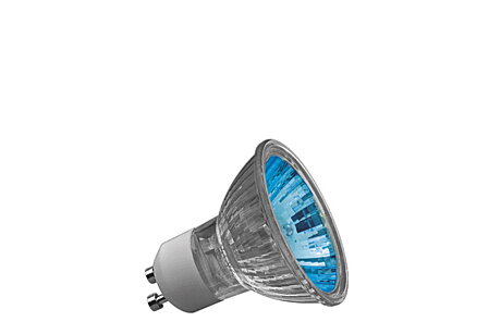Halogenová žárovka Truecolor 50W GU10 230V 51mm modrá 83648