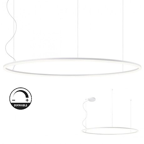 Stmívatelné závěsné LED svítidlo Orbit 01-1920-TRIAC 4000K Ø 150cm, Redo Group