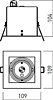 Zápustné svítidlo (patice GX10) XTECHNO TC04 MWH