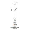 Stojací LED lampa Teta AZ3205 AZzardo