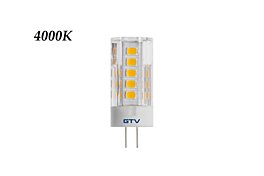 LED žárovka LD-G4P35W-40 G4 3,5W 4000K 320lm, GTV