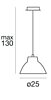 Závěsné svítidlo Campana 4431 – 25cm