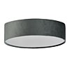 Anglické světlo 23298-2GY pr.38cm šedý samet Searchlight