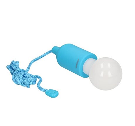 Modrá LED lampička na provázku na baterie OR-LA-1407/T