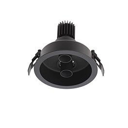 Zápustné LED svítidlo XDRILL 3000K DLR02WW MBK