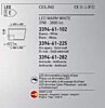 Italské LED světlo Fabas 3394-61-225 Bard matná zlatá