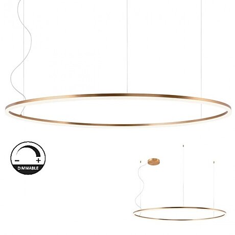 Stmívatelné závěsné LED svítidlo Orbit 01-1921-TRIAC 4000K Ø 150cm, Redo Group