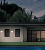 Nástěnné LED svítidlo Chalet 90002 tmavě hnědá Redo Group