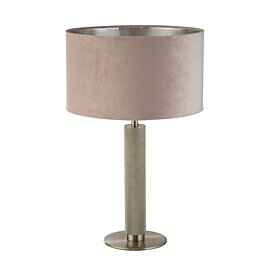 Lampička London EU65721PI Searchlight 63cm růžový samet