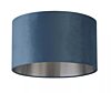 Anglická lampa EU67521PB41202TE křišťál, mosaz a tyrkysový samet 63cm