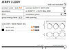 Bodové svítidlo Jerry 230V AZ1885 Azzardo