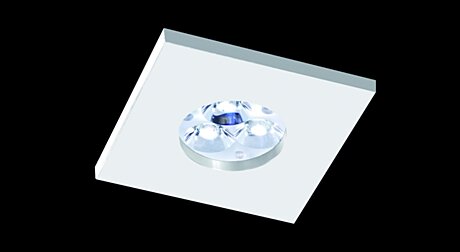 Vestavné svítidlo Aluminio Blanco, bílá,    4945