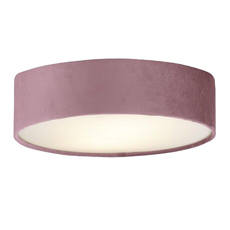 Anglické světlo 23298-3PI pr.50cm růžový samet Searchlight