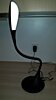 LED stolní lampička dotyková černá AU ARI1