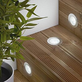 Venkovní zápustná LED svítidla do schodů 10KUSŮ EU1130-10SS Searchlight