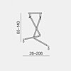 Závěsné svítidlo Zyta 2S Pendant Ø 23cm AZ1846+AZ2594+AZ2594 Azzardo