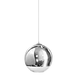Závěsné skleněné svítidlo Azzardo Silver Ball 35 AZ0732