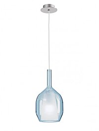 Závěsné světlo Tresor 01-3633 blue Redo group