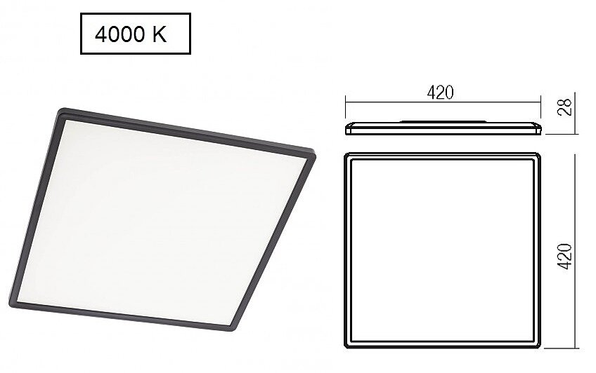 Stropní LED světlo Memo 05-947 Redo Group 4000K