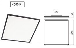 Stropní LED světlo Memo 05-947 Redo Group 4000K
