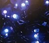Profi LED světelný řetěz stálesvítící, modrá, 200LED, 20m, prodloužitelný