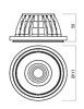 LED modul XCOMBO 09 4000K CM09NW BK (QR111)