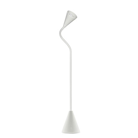 Stojací LED lampa Snake_FL 7861 bílá