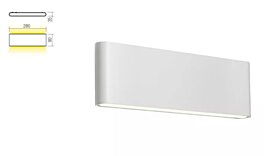 Nástěnné LED svítidlo Pocket 90451 matná bílá Redo Group