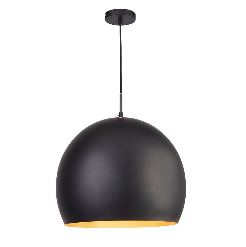 Závěsné svítidlo Industrial Pendants 3039BK Searchlight