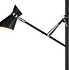 Stojací LED lampa Searchlight Diablo 5962-2BW černá