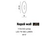 Nástěnné LED svítidlo Azzardo Napoli wall AZ1318