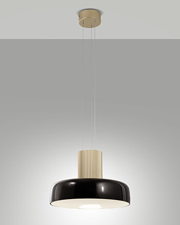 Italské světlo Lunar 3800-40-101 Fabas stmívatelné