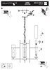 Závěsné svítidlo 3096-6CC