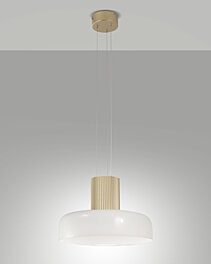 Italské světlo Lunar 3800-40-102 Fabas stmívatelné