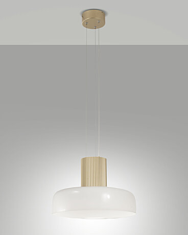 Italské světlo Lunar 3800-40-102 Fabas stmívatelné