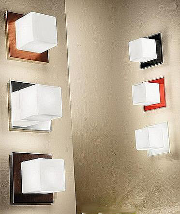 Nástěnné a stropní svítidlo Cubic 6410 chrom