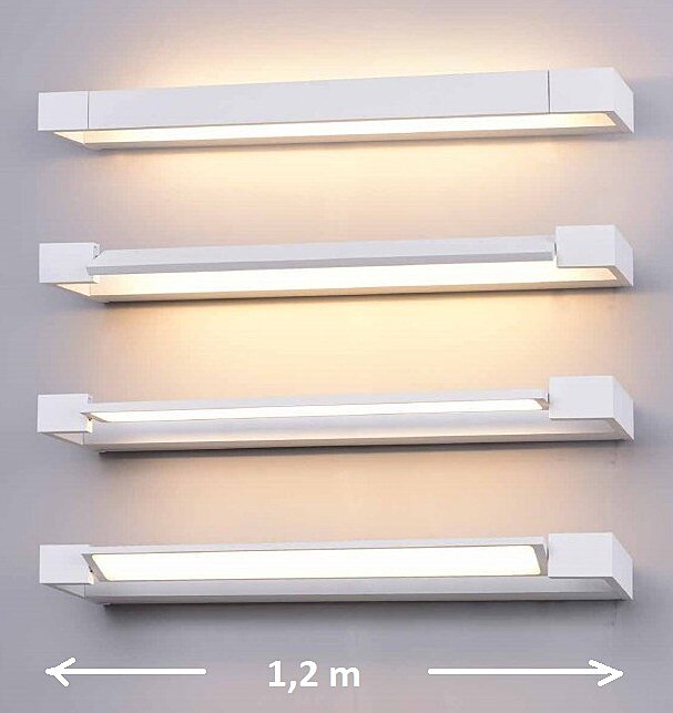Azzardo Koupelnové LED světlo Dali 120 3000K bílé AZ2796