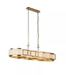 Elegantní světlo ArtDeco design 23013-8GO 110cm Searchlight