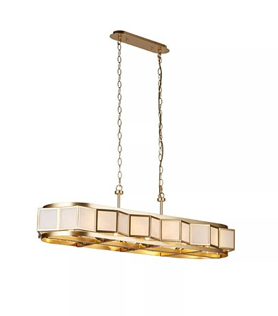 Elegantní světlo ArtDeco design 23013-8GO 110cm Searchlight