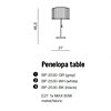 Stolní lampička Azzardo Penelopa table AZ2393